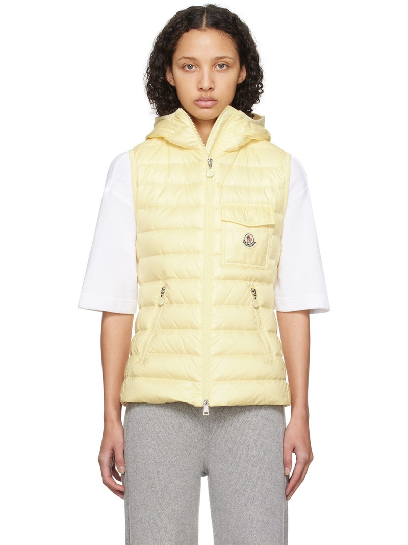 Yellow Glygos Down Vest 1