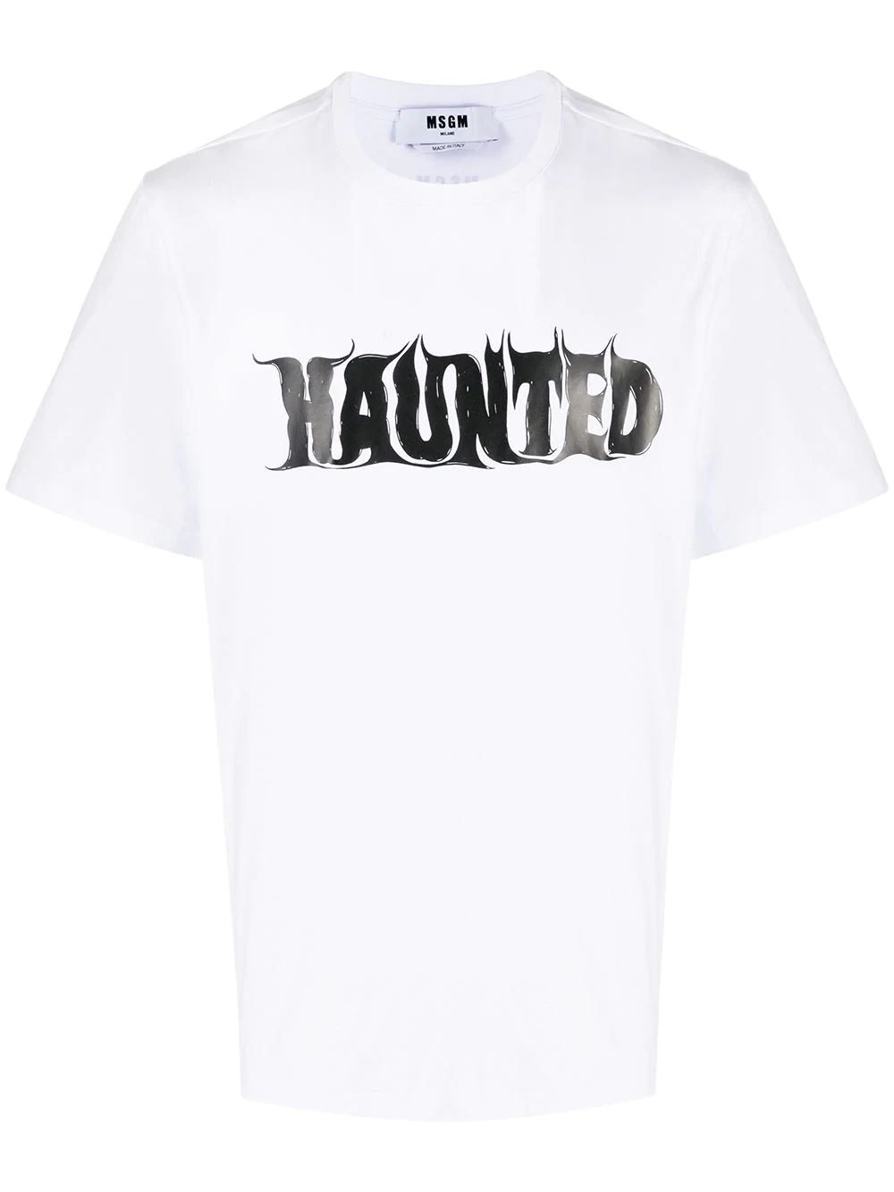 Haunted crew-neck T-shirt - 1