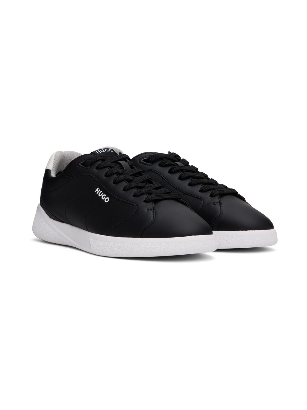 Black Logo Sneakers - 4