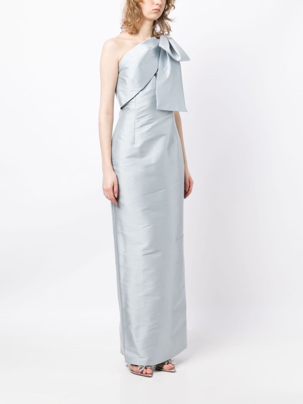 Bonnie satin-finish gown - 3