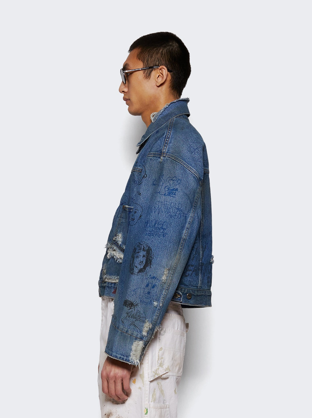 Ur Fantasy Denim Jacket Blue - 3