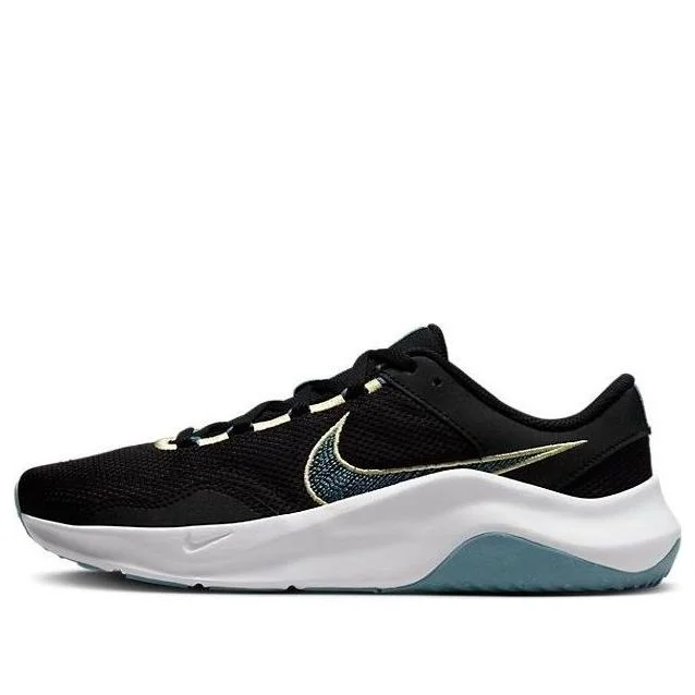 (WMNS) Nike Legend Essential 3 Next Nature 'Black Aqua Lemon' DM1119-006 - 1