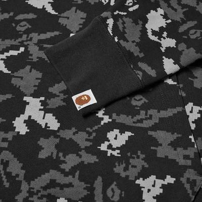 A BATHING APE® A Bathing Ape Digital Camo Shark Wide Hoody outlook