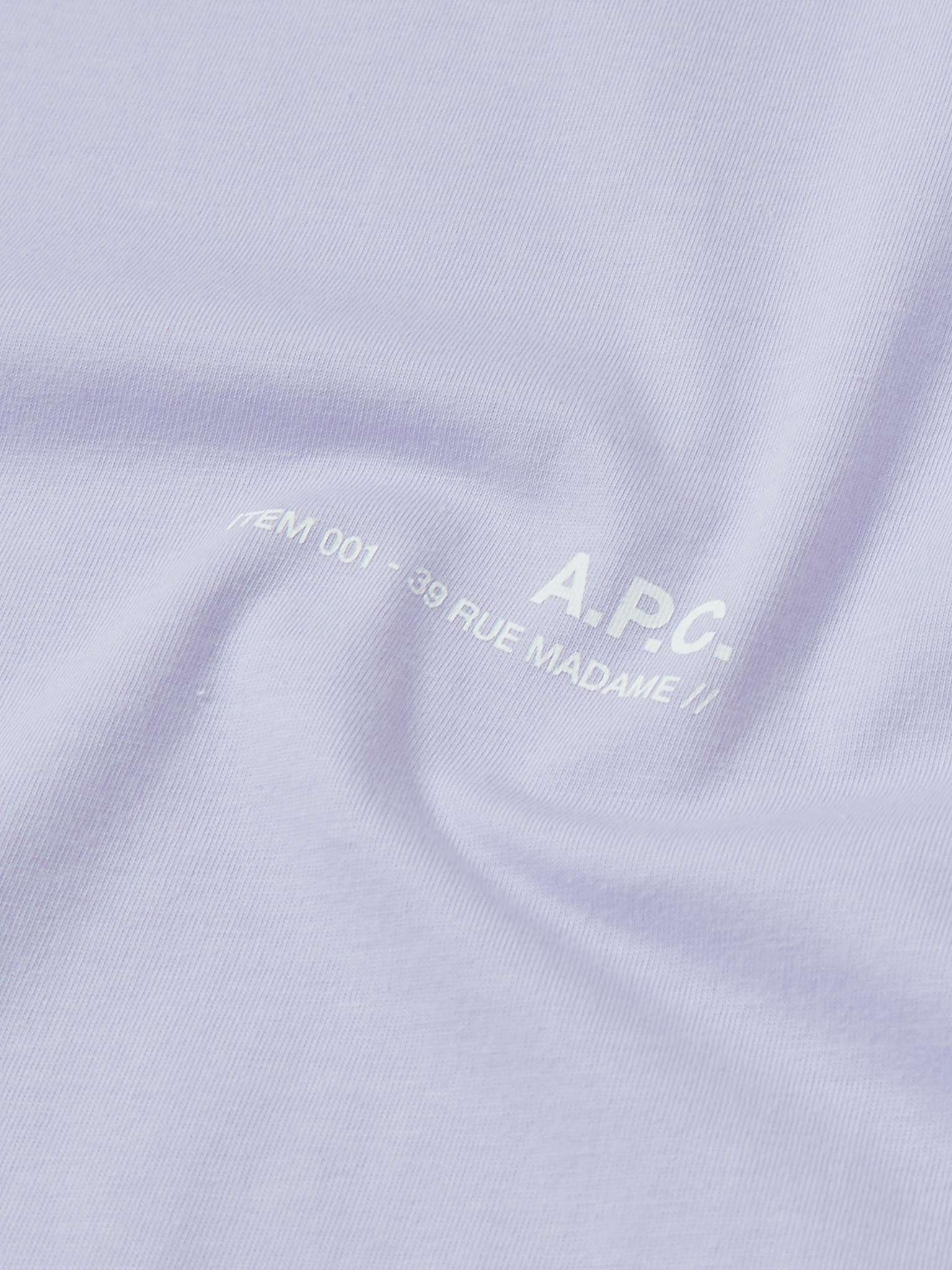 Item Logo-Print Cotton-Jersey T-Shirt - 5