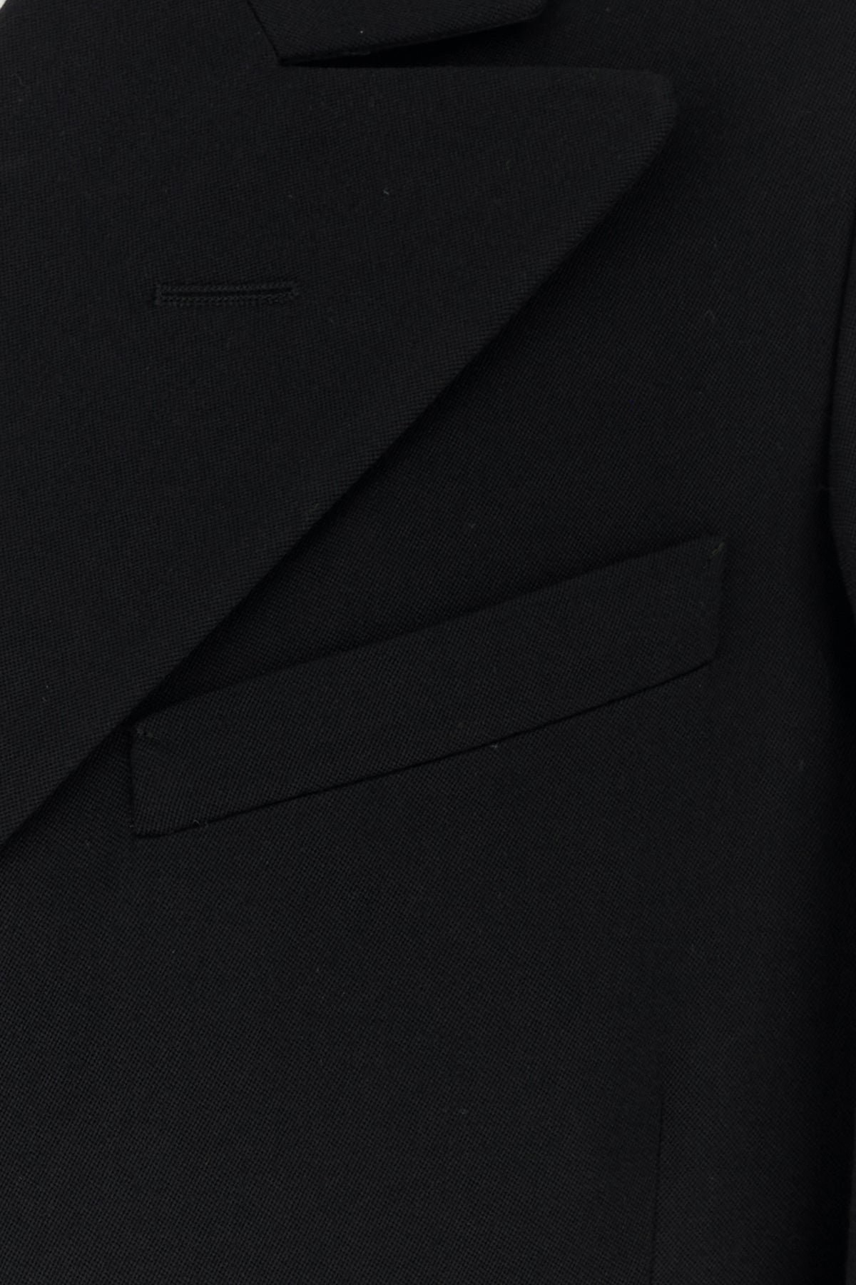 Black wool blazer - 3