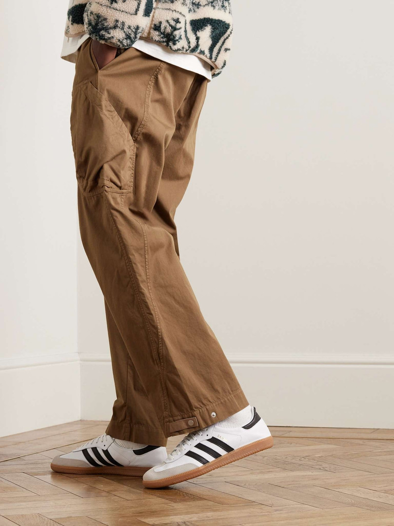 adidas Originals Samba Decon Suede-Trimmed Leather Sneakers outlook