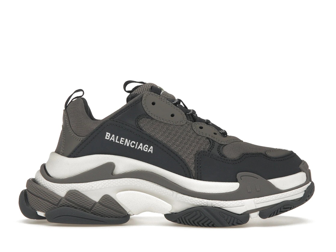 BALENCIAGA トリプルS グレー 41 BALENCIAGA Balenciaga Triple S Double Grey | REVERSIBLE