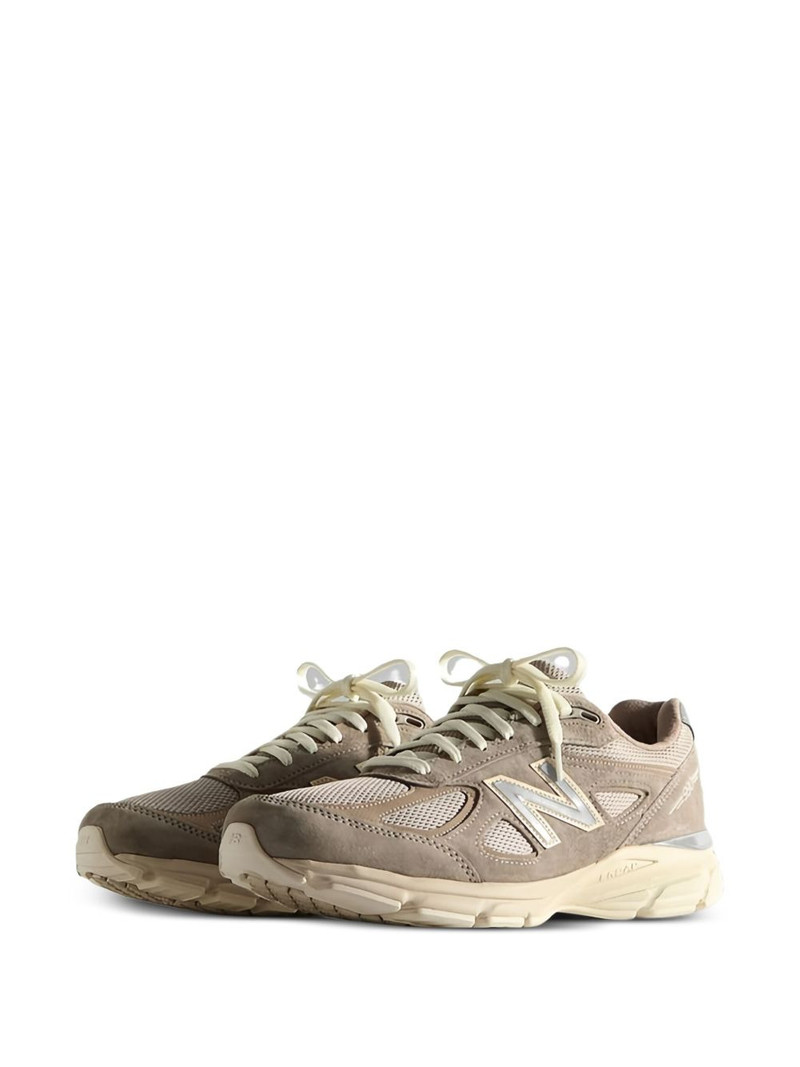 New Balance 990v4 suede trainers outlook