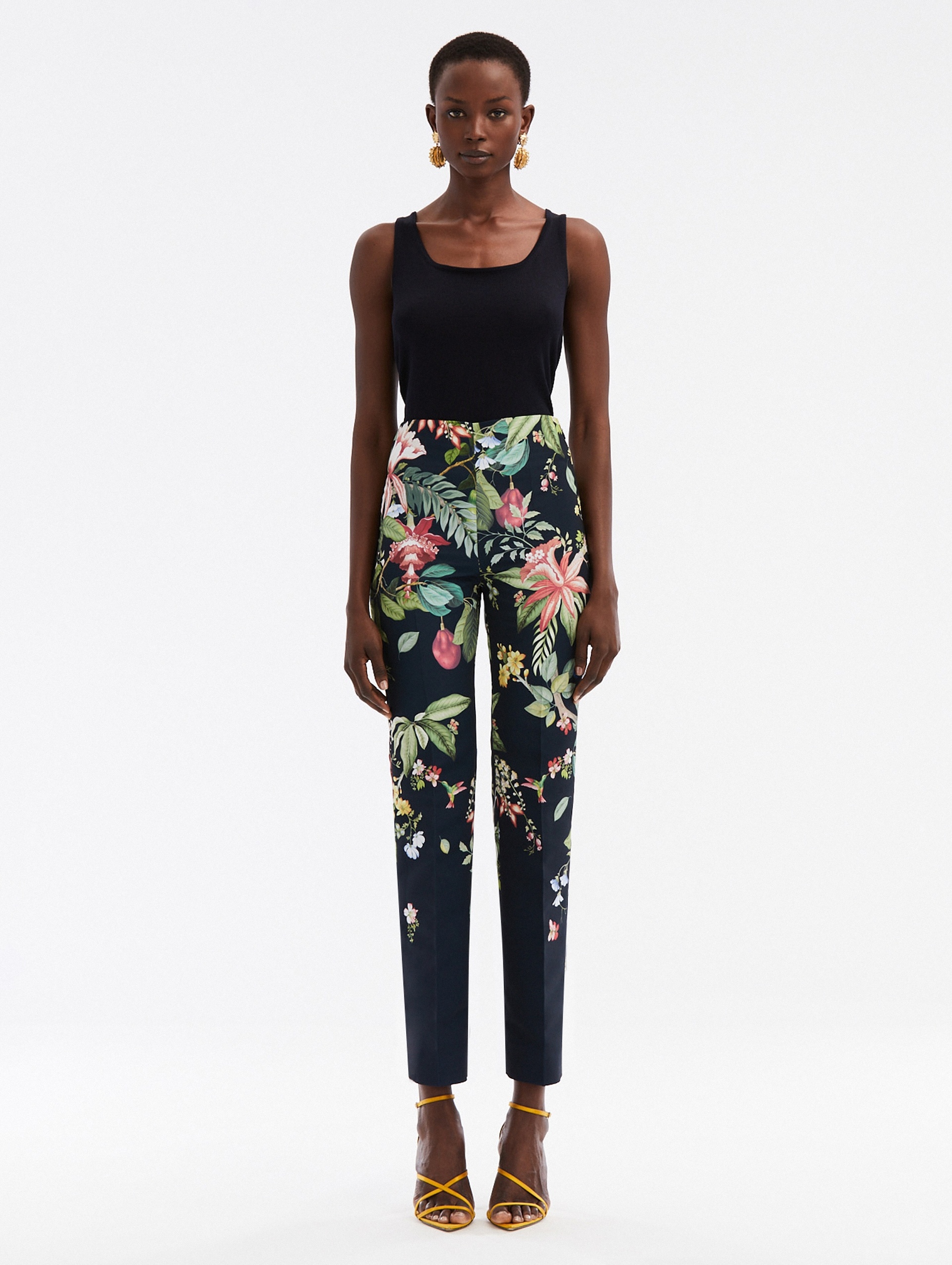 DEGRADE FLORA & FAUNA FAILLE PANT - 1