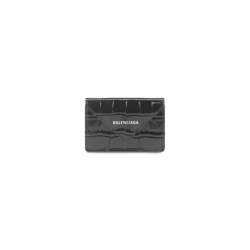 Papier Mini Wallet in Black 1