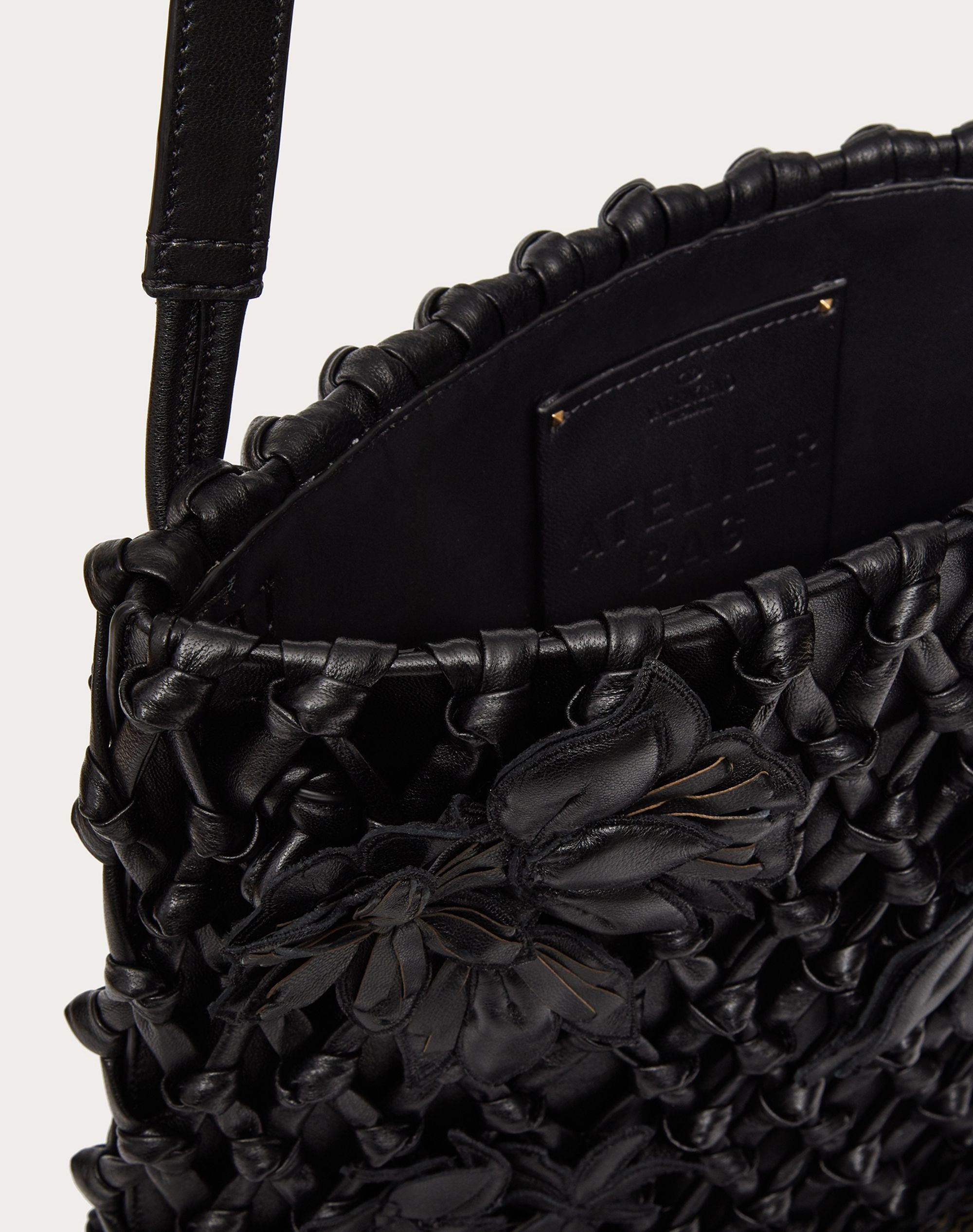 Valentino Garavani Atelier Bag 06 Lace Edition with Shoulder Strap - 4