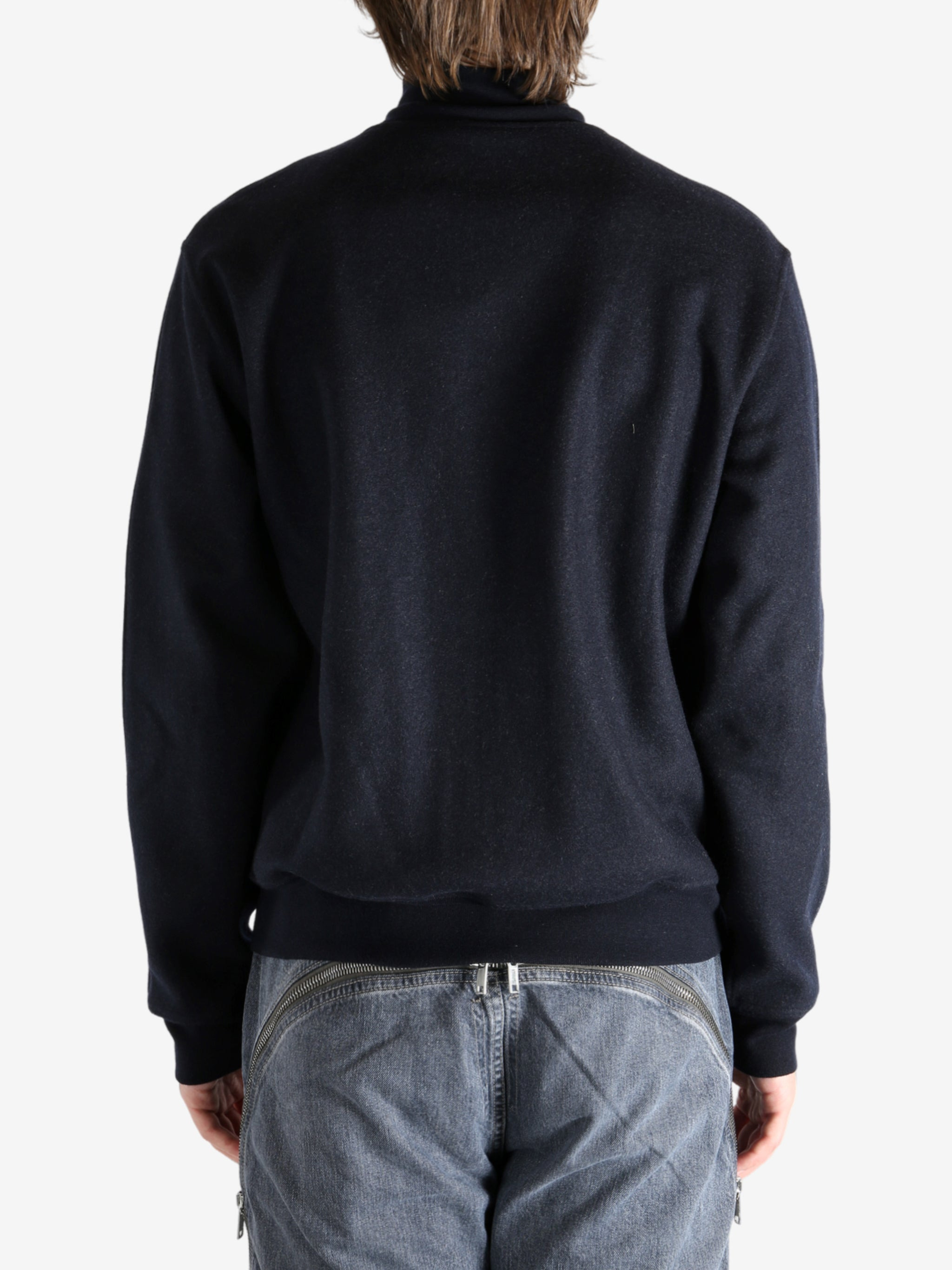 GIVENCHY - Men Pintuck Zippered Cardigan - 3