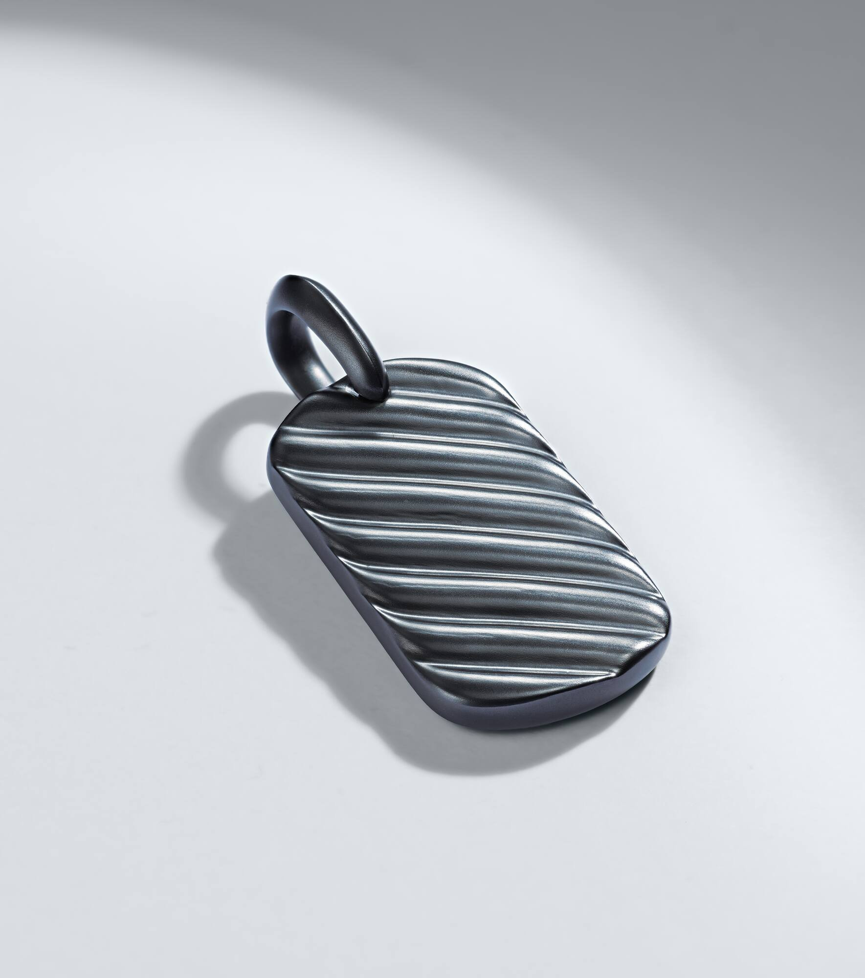 Sculpted Cable pendant - 4