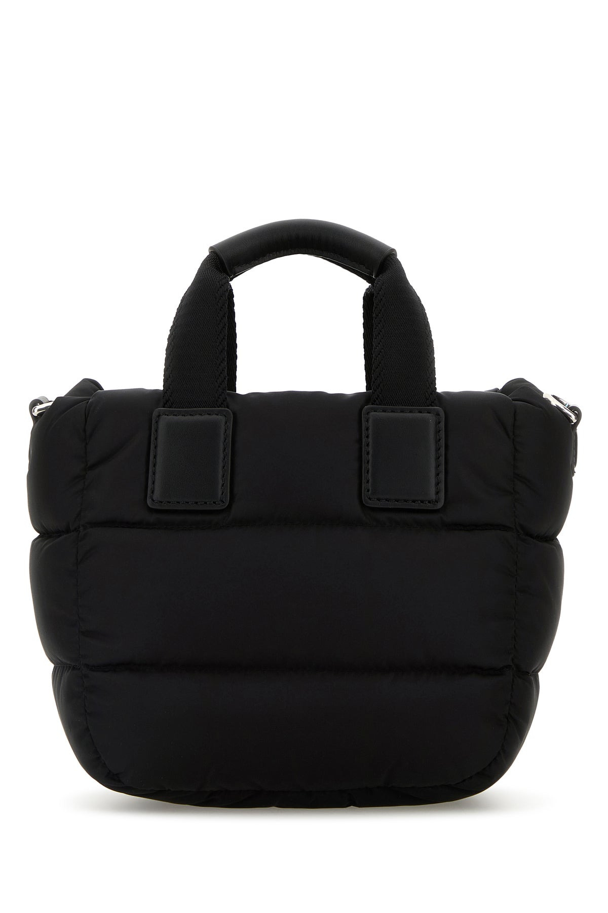 Black fabric mini Caradoc handbag - 3