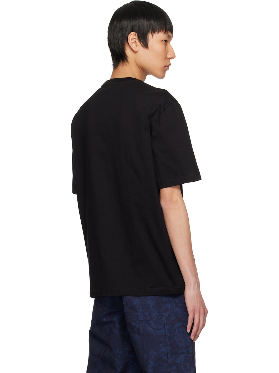 Black ' Pop Pin' T-shirt - 3