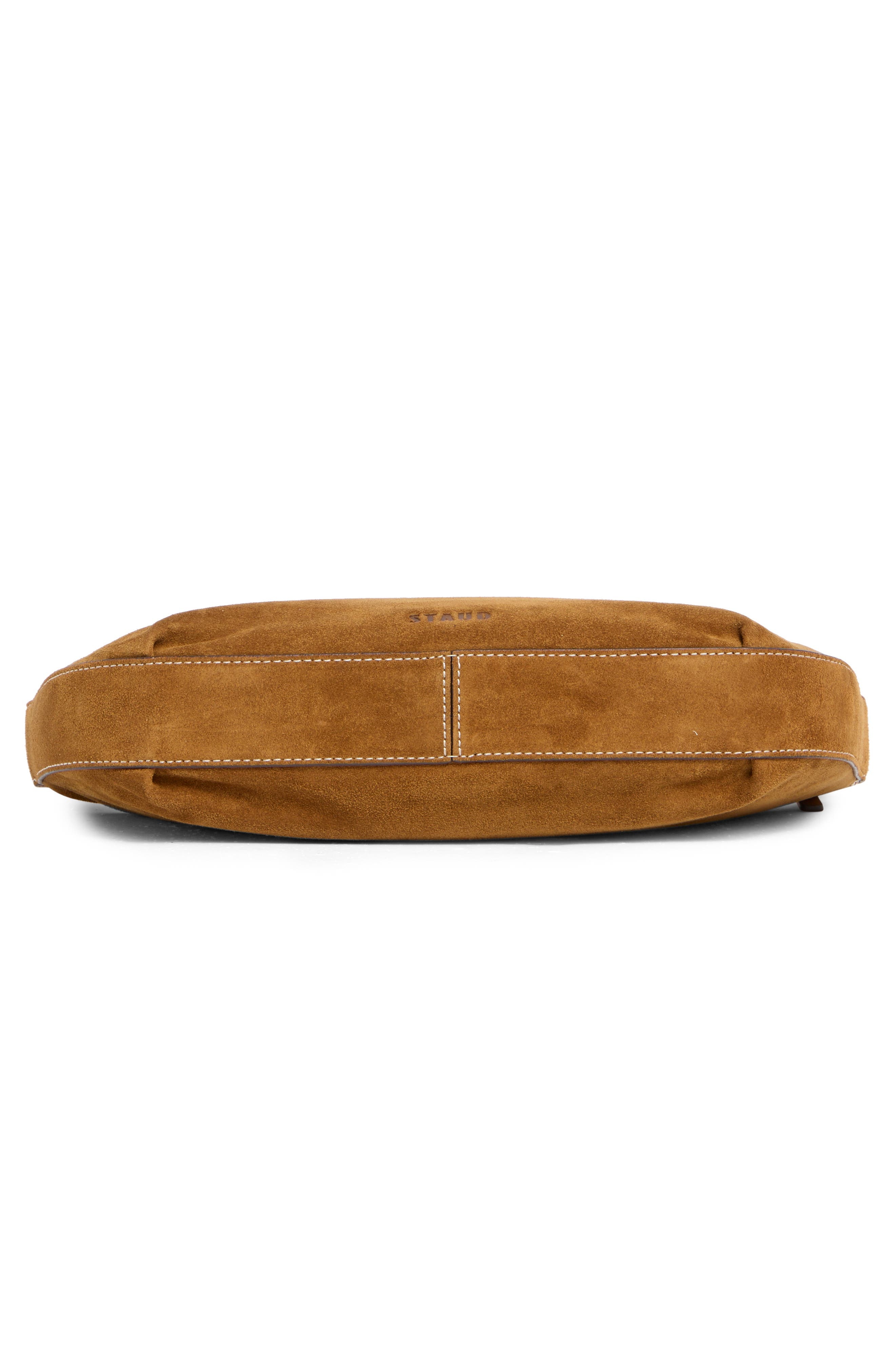 STAUD Demy Convertible Leather Shoulder Bag in Tan at Nordstrom - 8