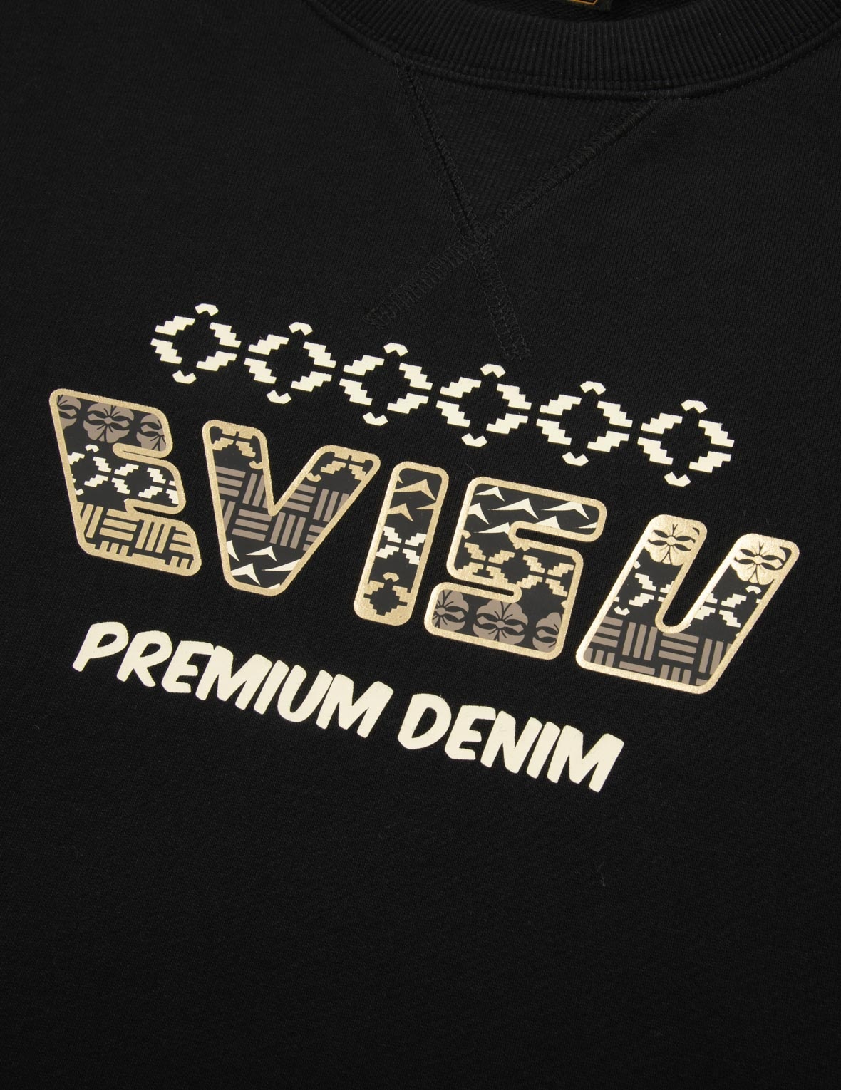 KUMADORI DARUMA DAICOCK PRINT RELAX FIT SWEATSHIRT - 9
