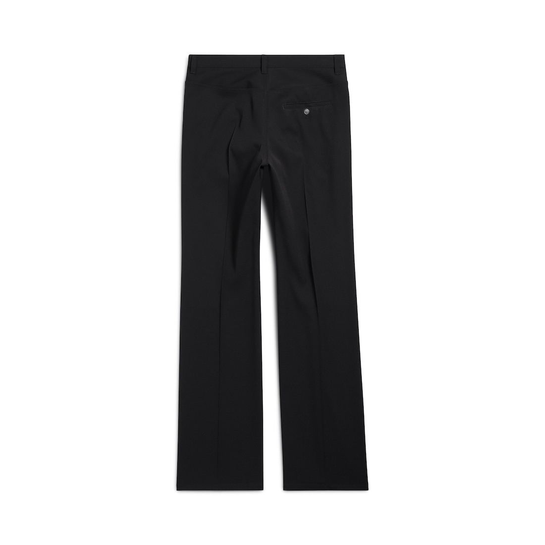 Men's Straight Fit Tailored Pants in Black - 6