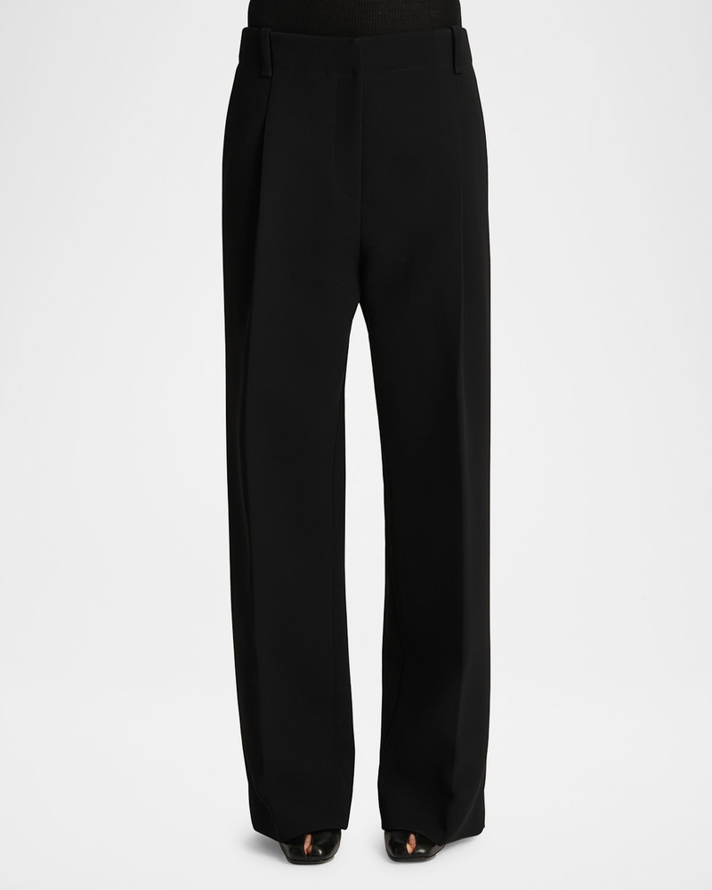 KHAITE Lenton Pintuck Wool Pants outlook