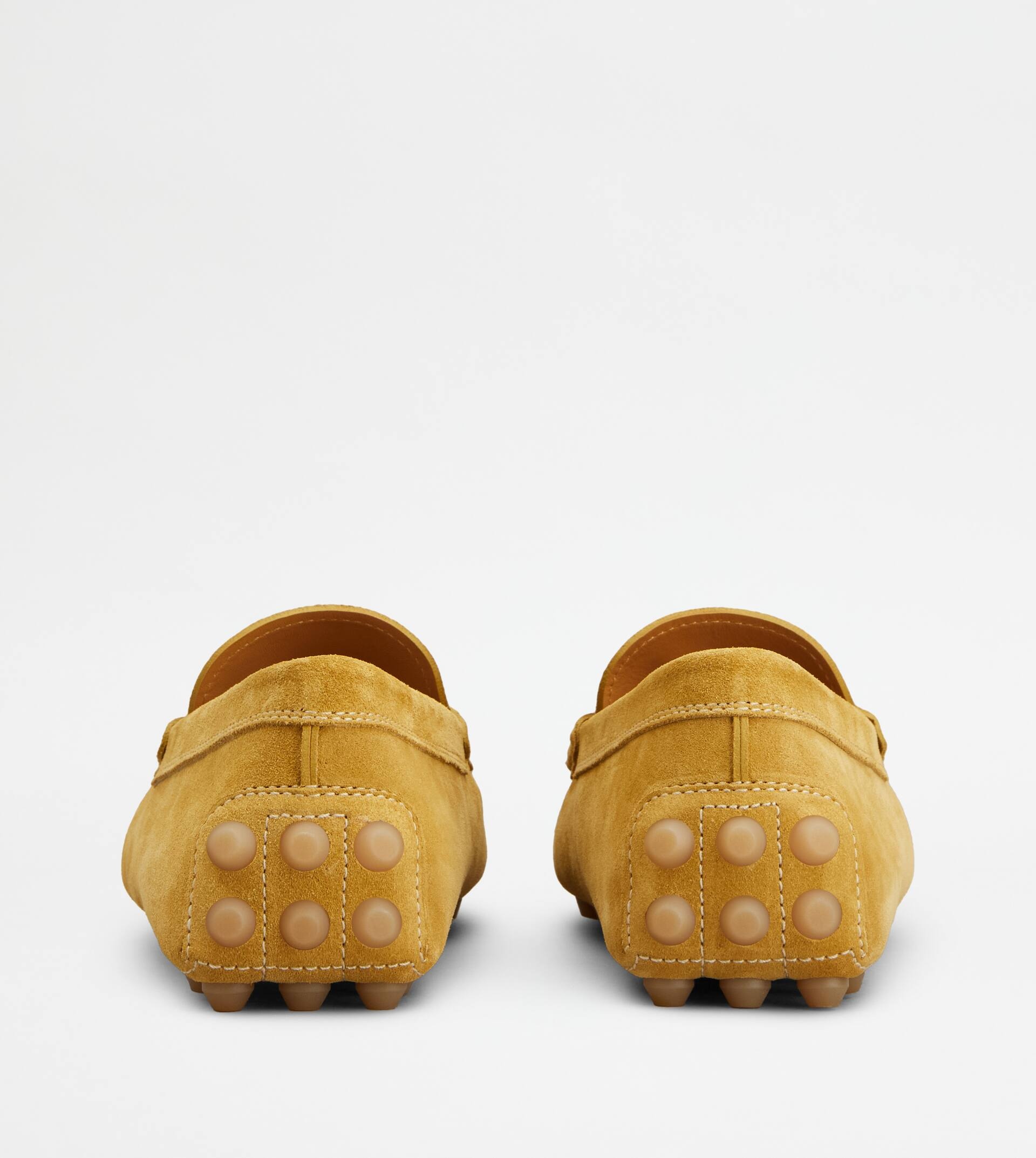 TOD'S GOMMINO BUBBLE IN SUEDE - YELLOW - 3