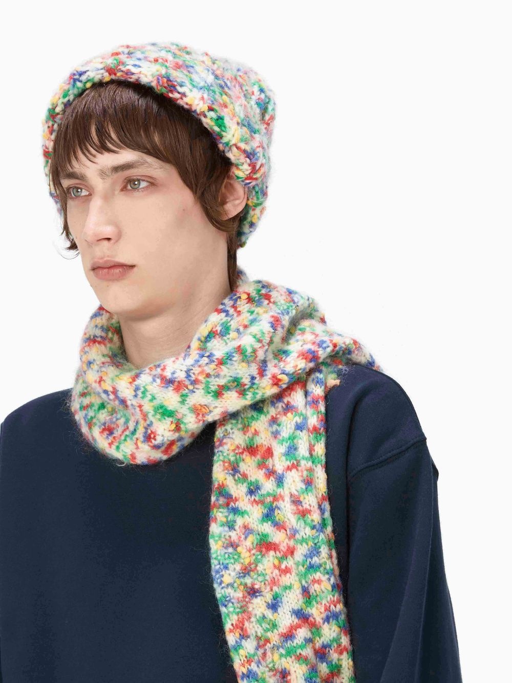 A.P.C. X JW ANDERSON - ECHARPE JOLLY - KNITTED SCARF - 2
