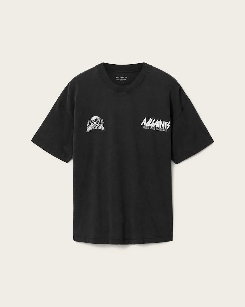 CHROMIUM SHORT SLEEVE GRAPHIC T-SHIRT - 1