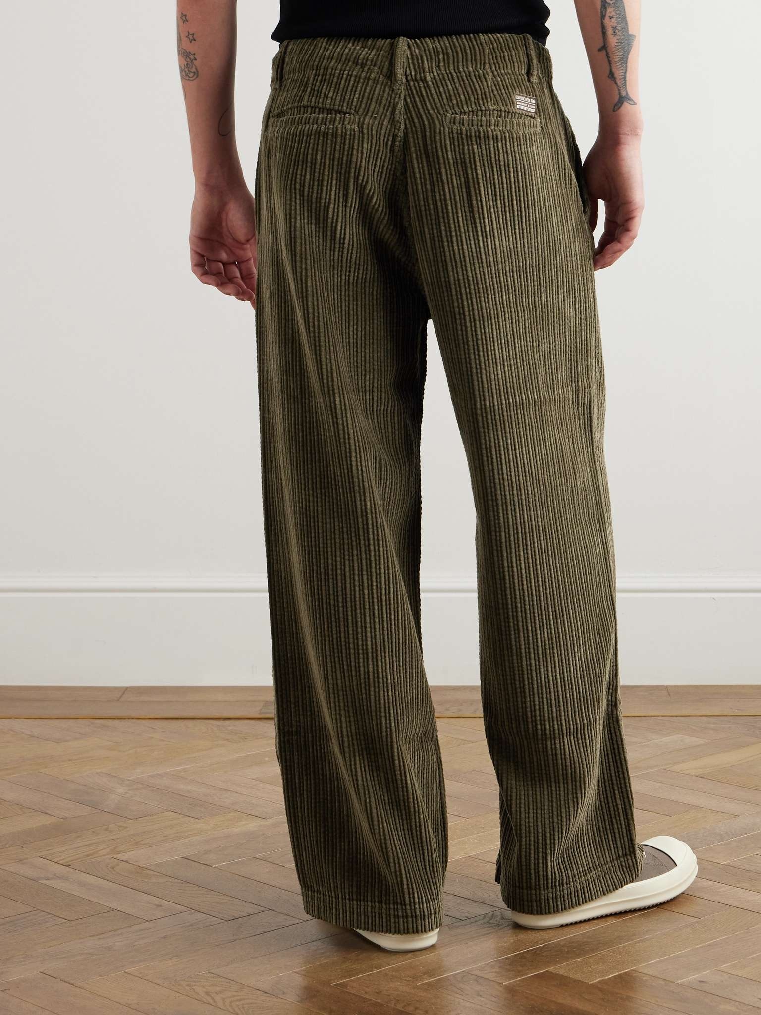 Straight-Leg Cotton-Corduroy Trousers - 5