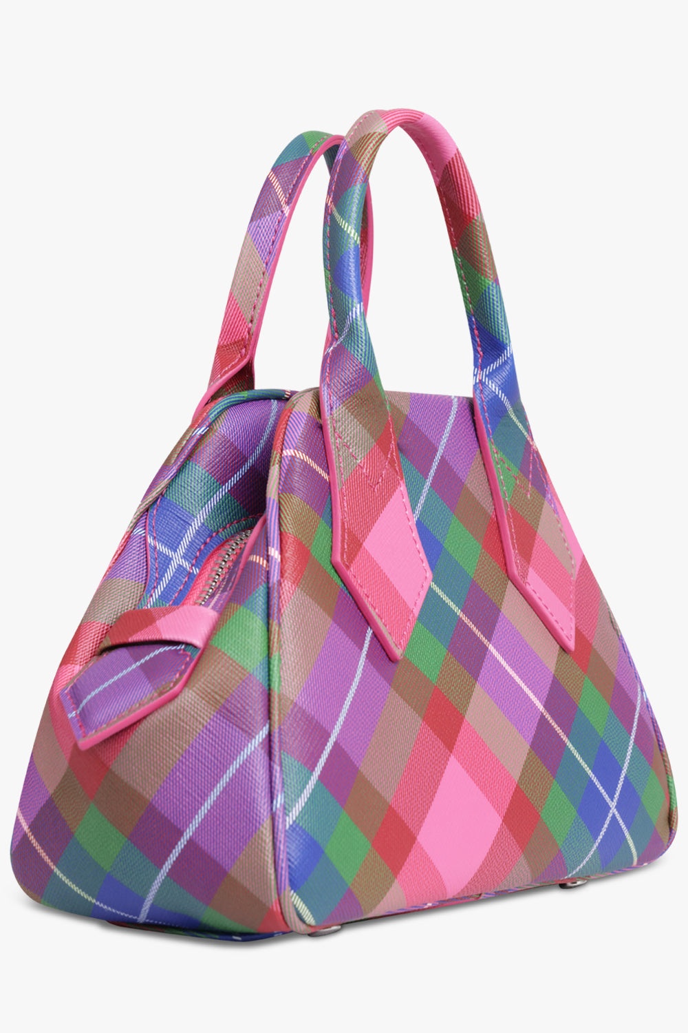 Vivienne Westwood YASMINE PRINT SMALL BAG | CANDY TARTAN