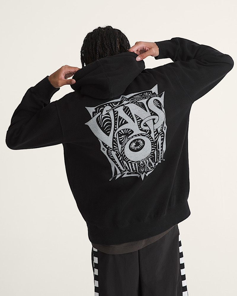 Vans Waffle Shop Optic Eye Pullover Hoodie outlook