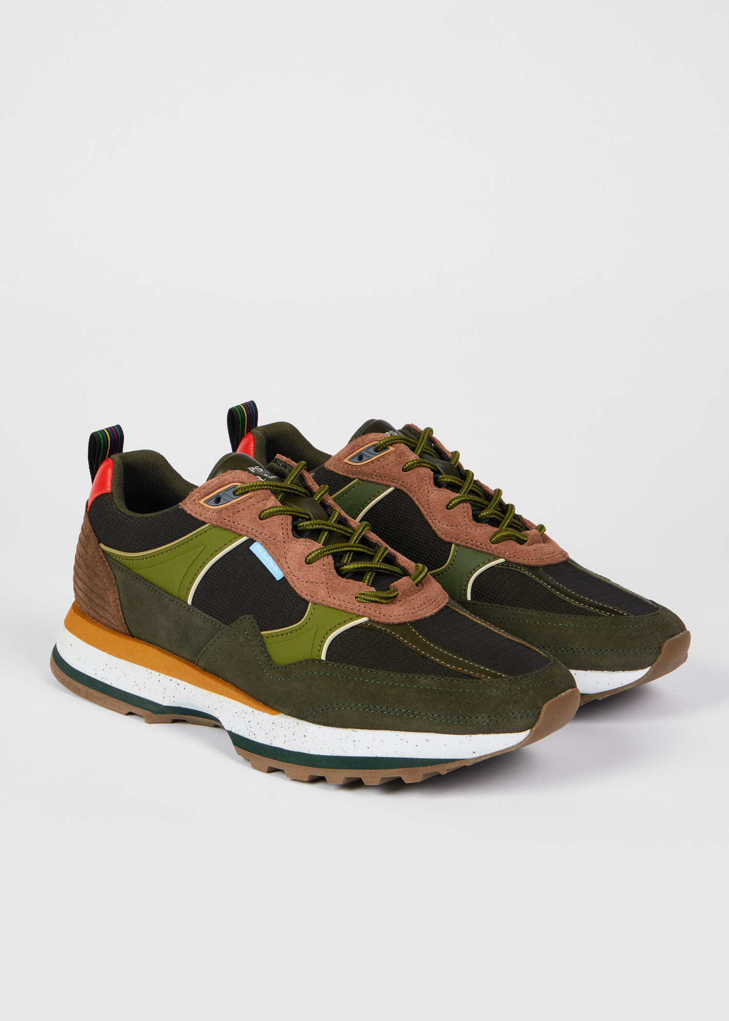 Khaki Green 'Banks' Trainers - 4