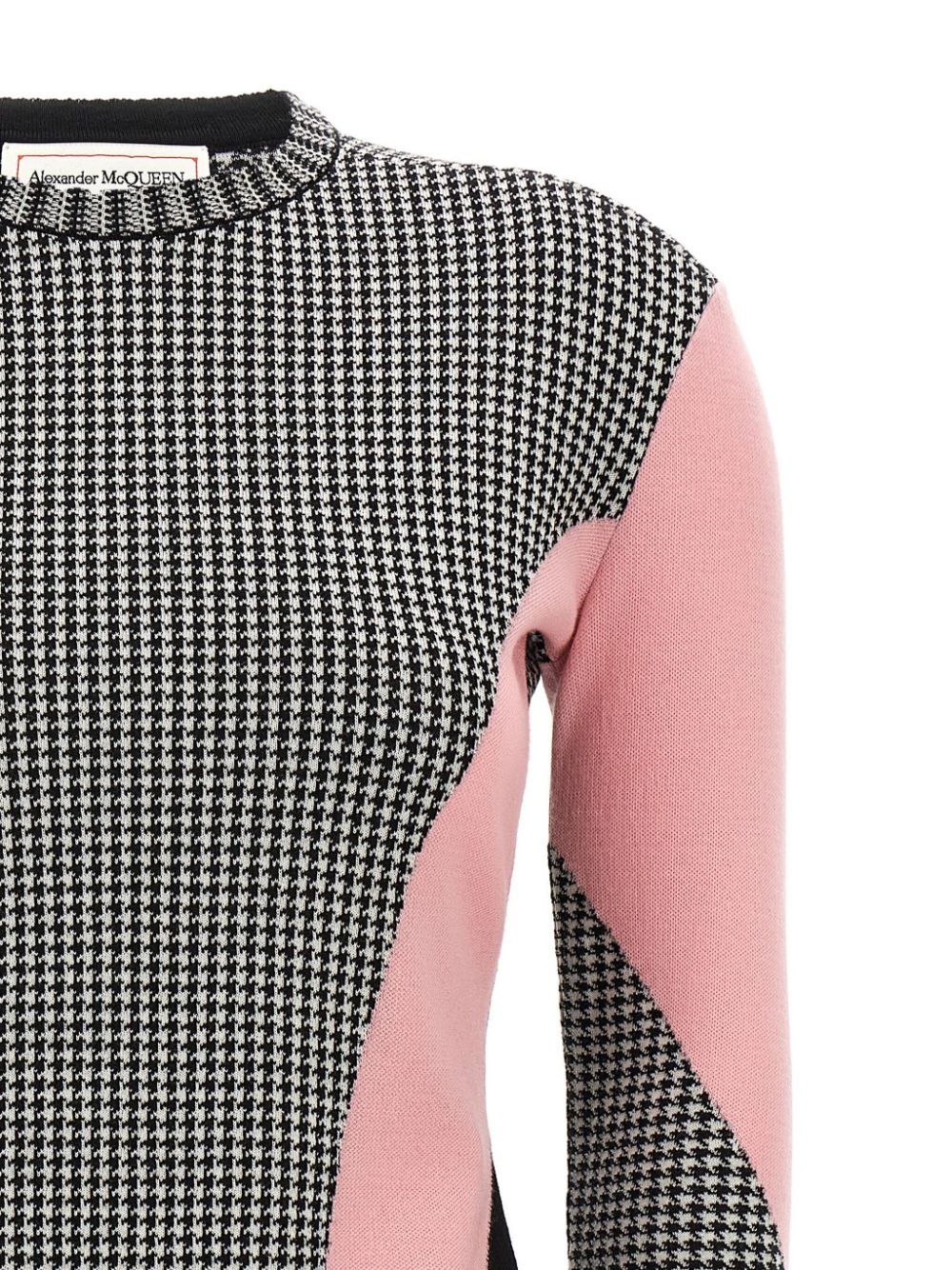 checked sweater - 3