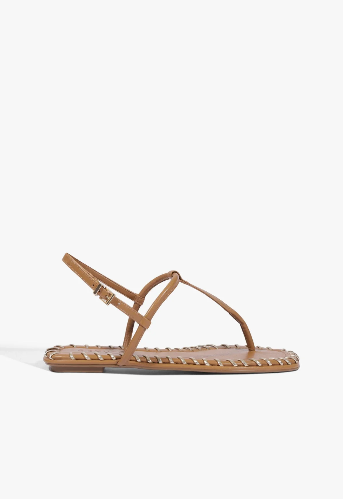 Elsha Sewing Leather Sandal - 1