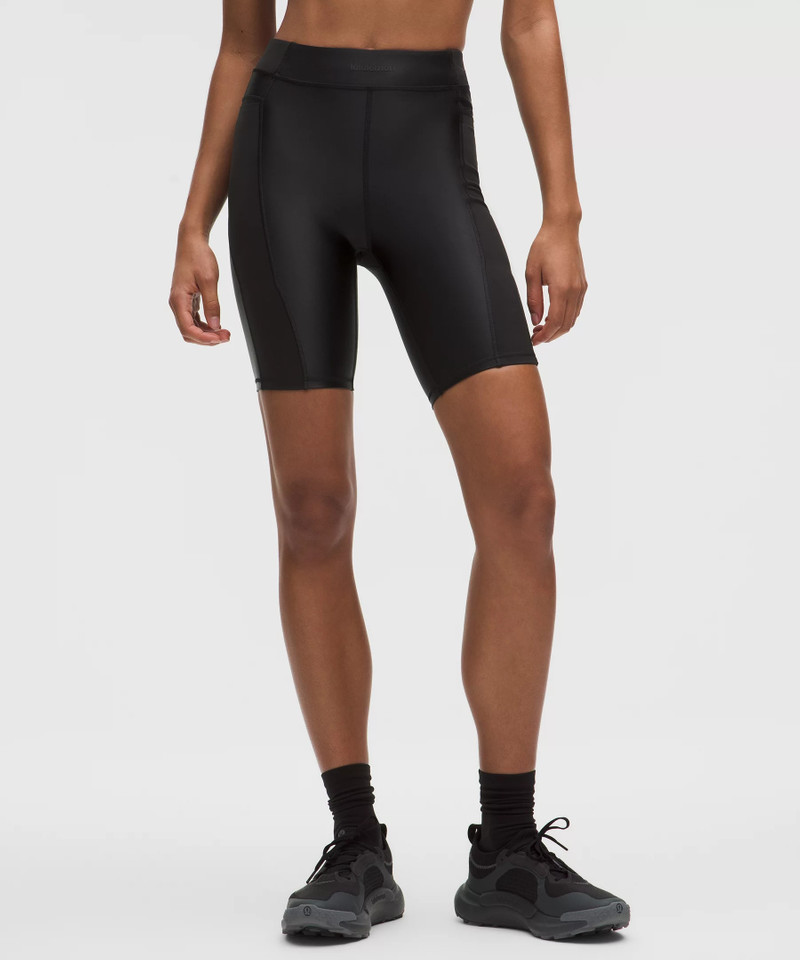 lululemon Satin Shine Panelled High-Rise Short 8" *Wordmark outlook