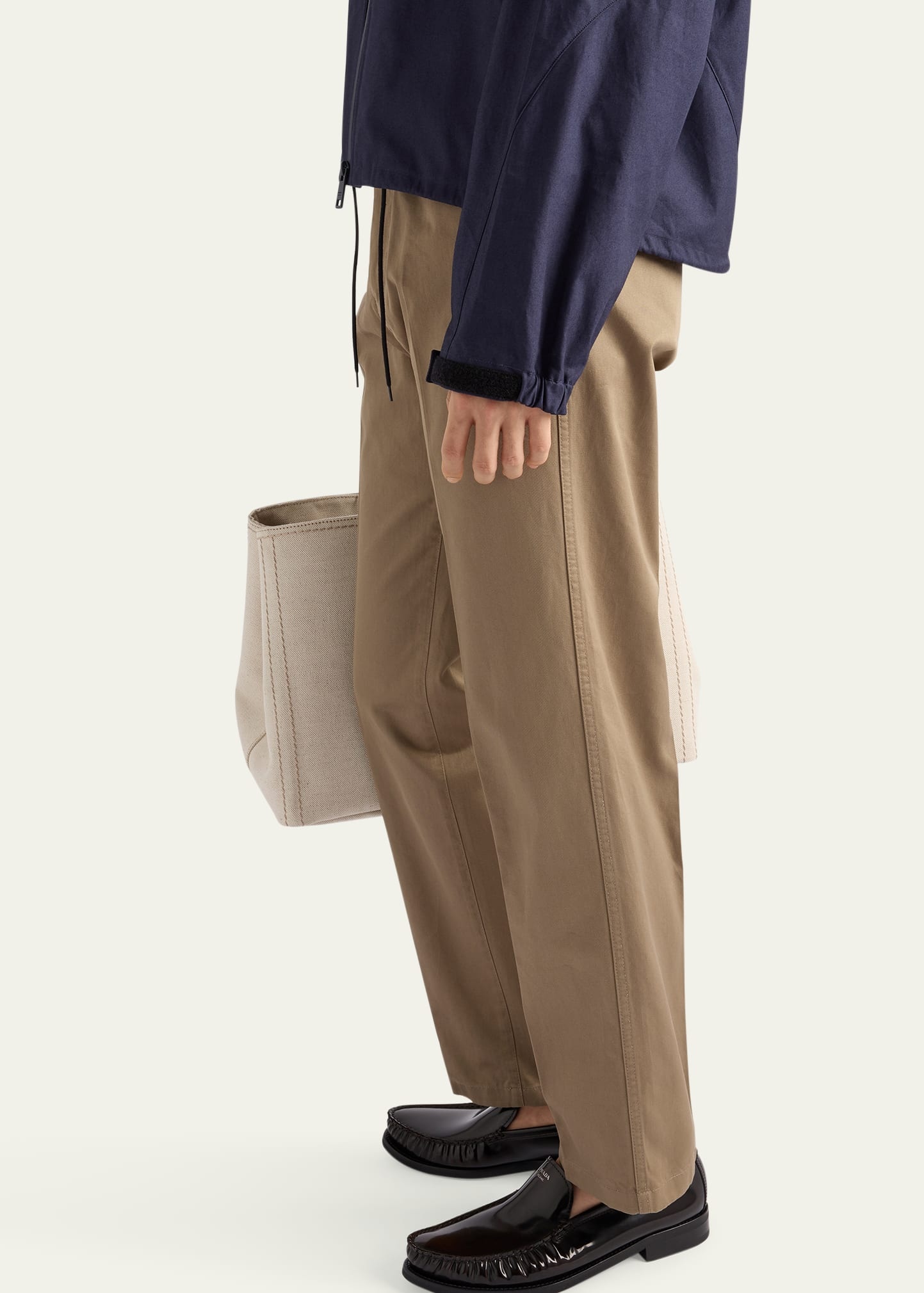 Men's Light Cotton Chino Pants - 4
