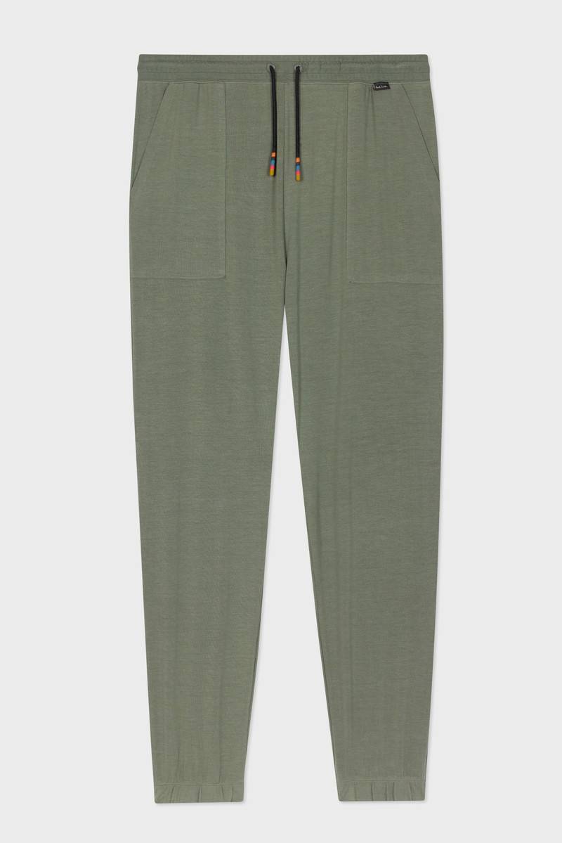 Khaki Modal-Blend Lounge Pants 1