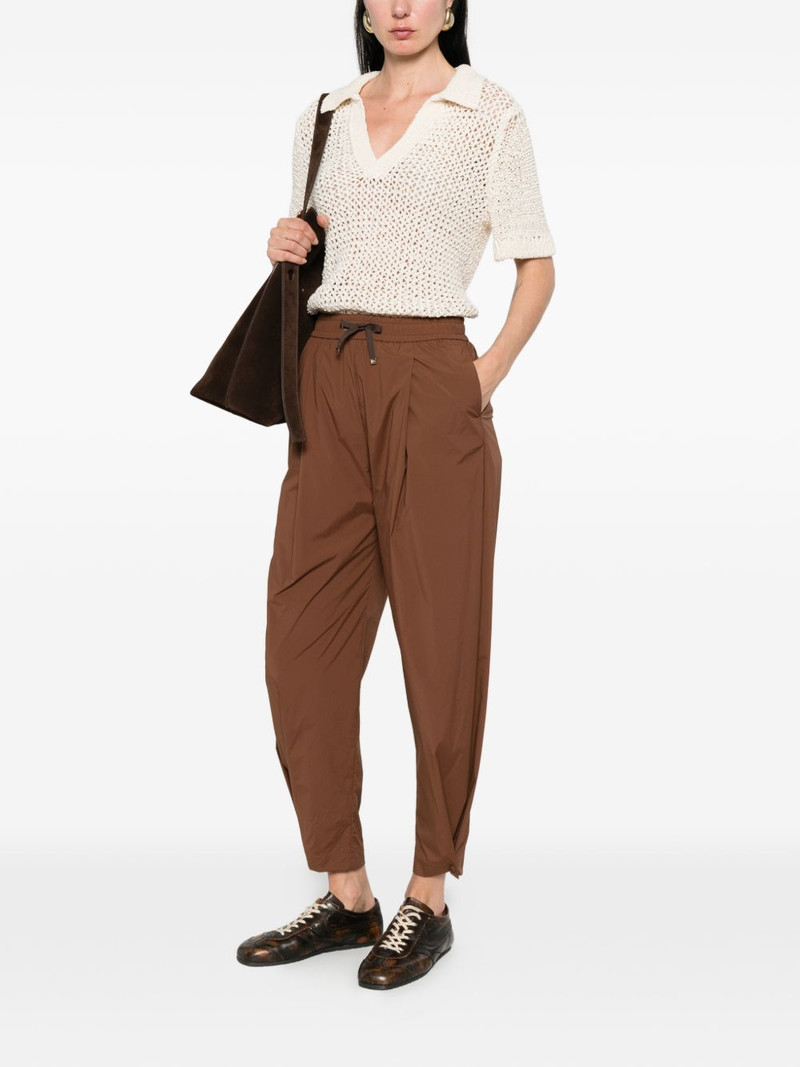 Herno drawstring trousers outlook
