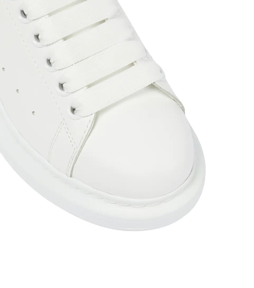 White Crystal Oversized Sneakers - 7