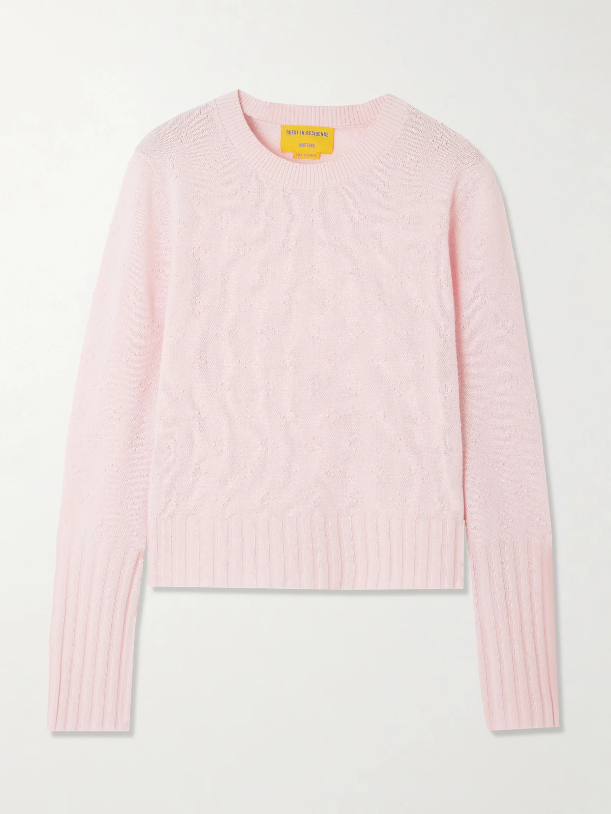 Cropped Cashmere Sweater - 1