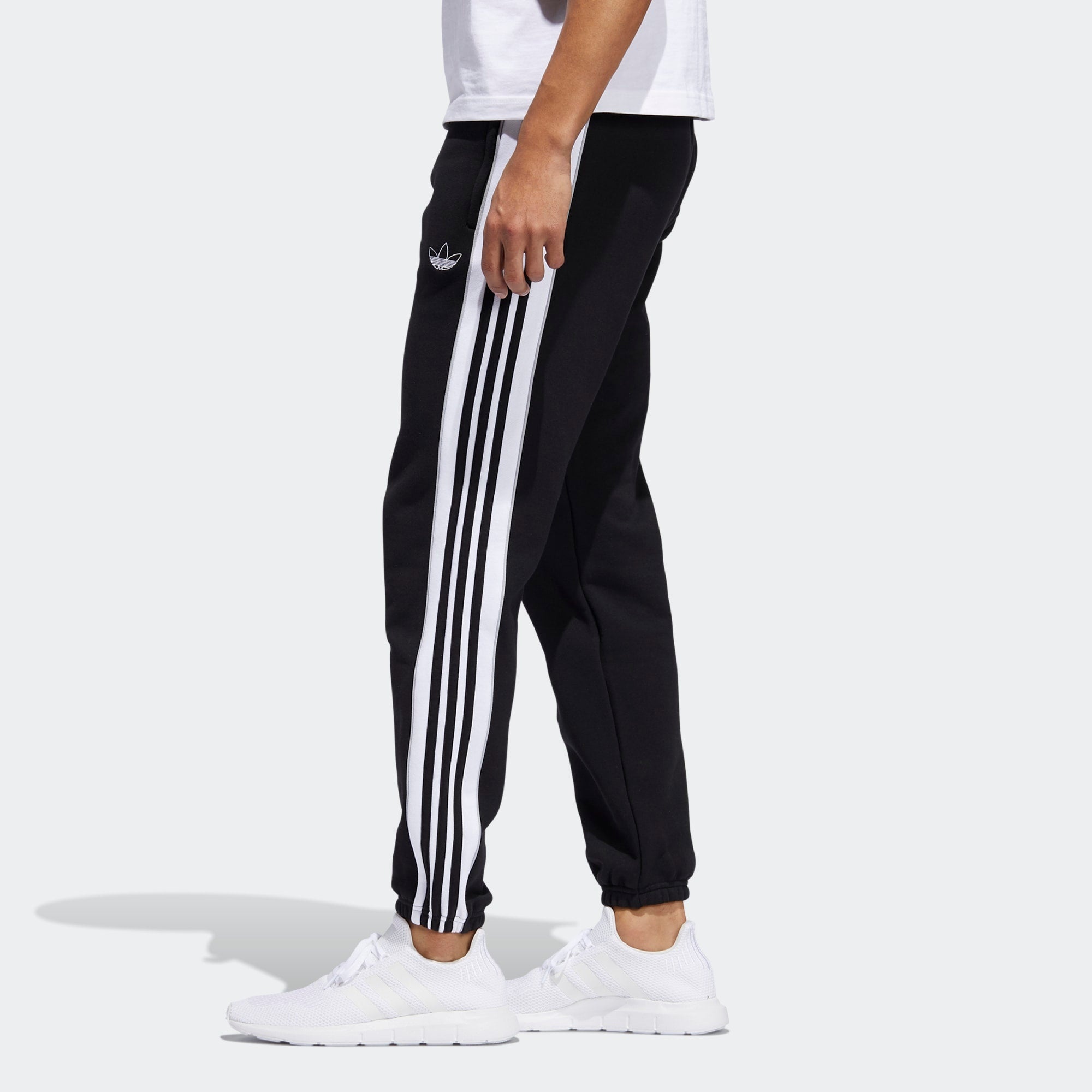 adidas originals 3-Stripe Panel Sweatpants logo ED6255 - 4