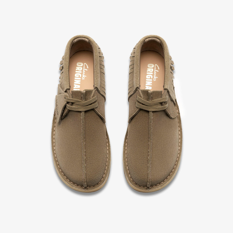 Trek Fringe Smoke Grey Suede 6