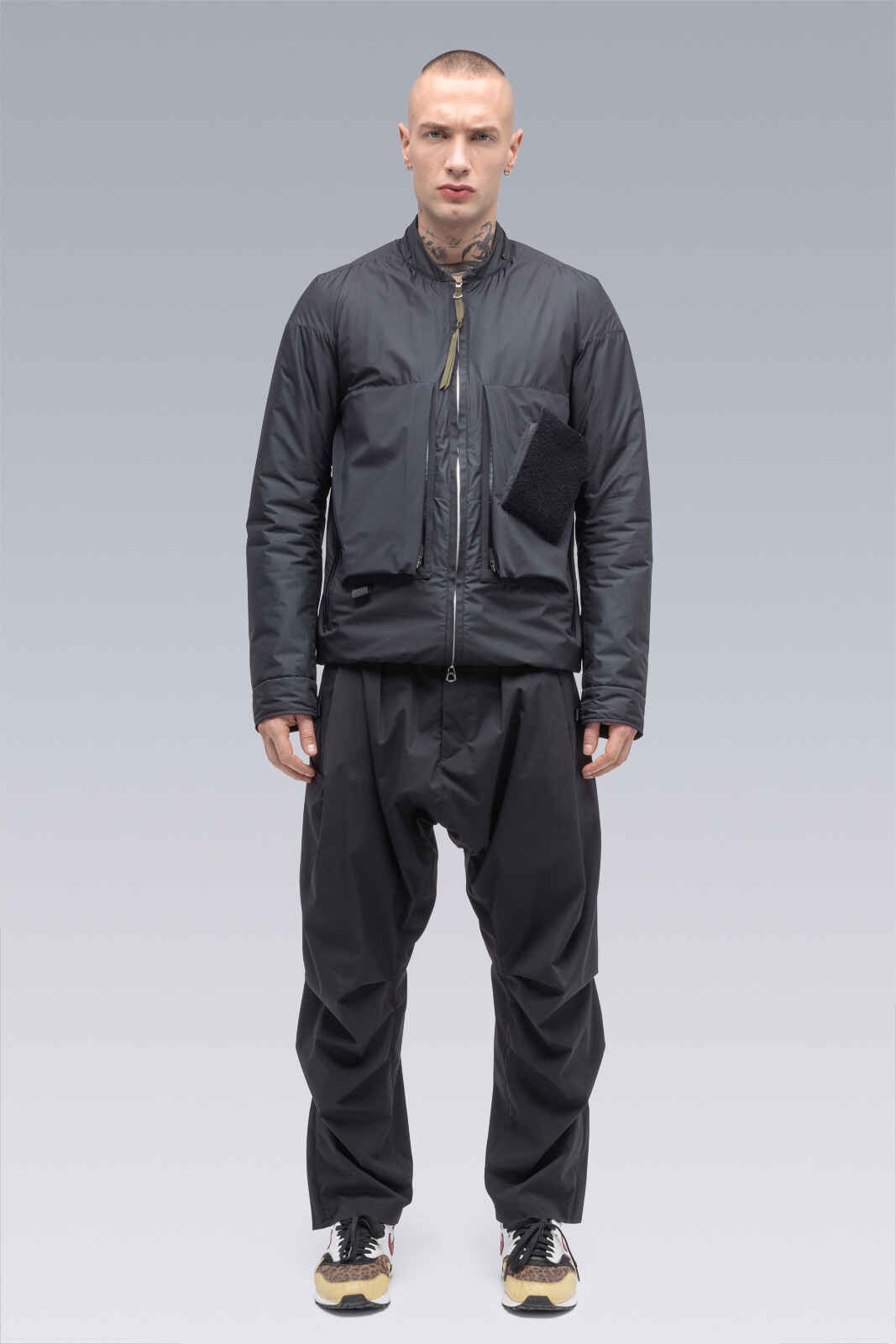 J83-WS 2L Gore-Tex Infinium™ Windstopper® Climashield® Jacket Black - 1