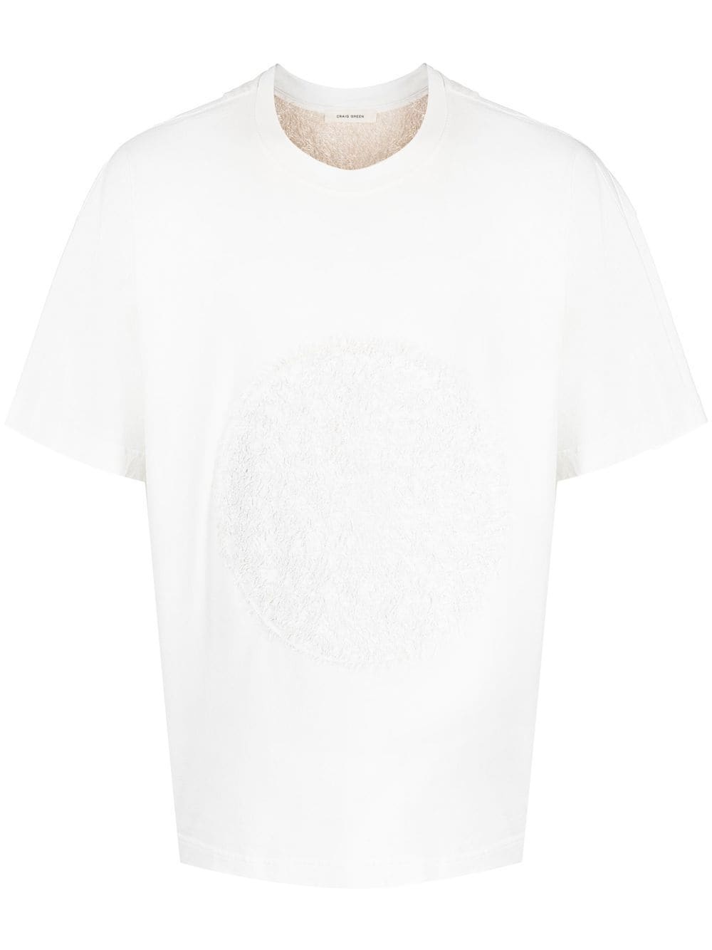 crew neck short-sleeved T-shirt - 1