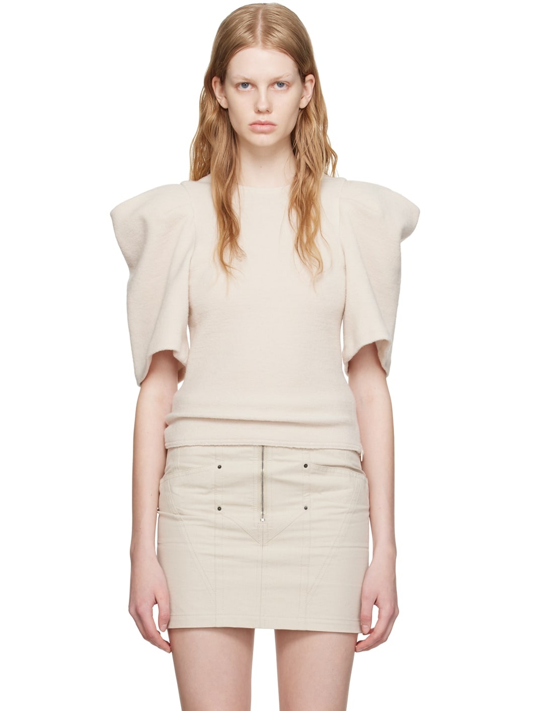 Beige Radia Blouse - 1