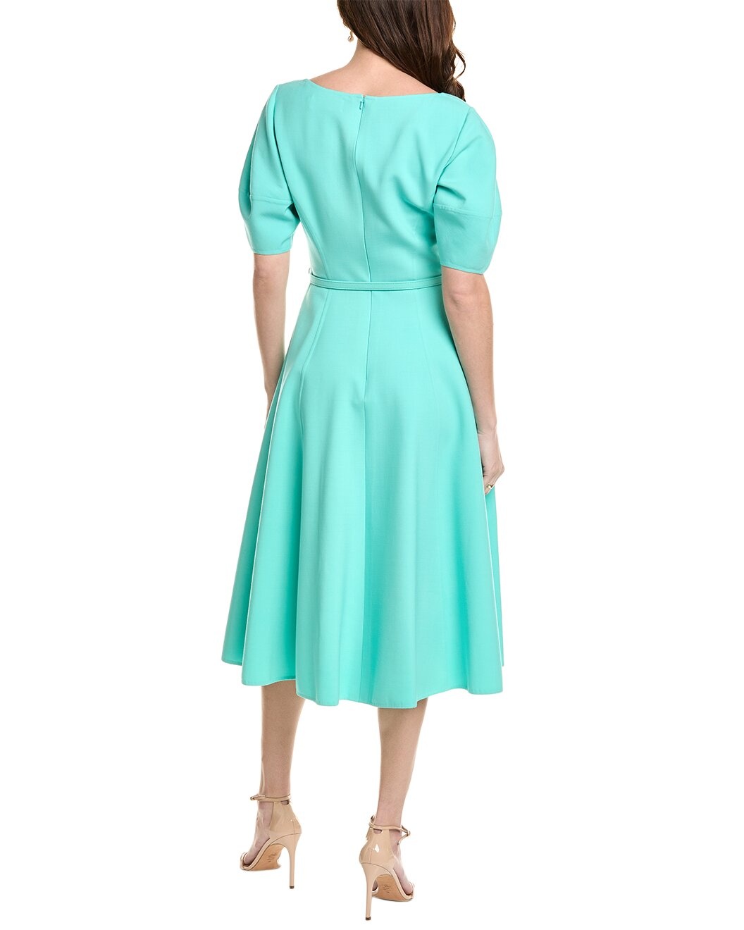Oscar de la Renta Wool-Blend Midi Dress - 2