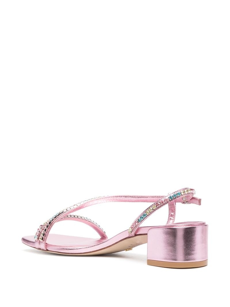 Soiree 40mm crystal-embellished sandals - 4