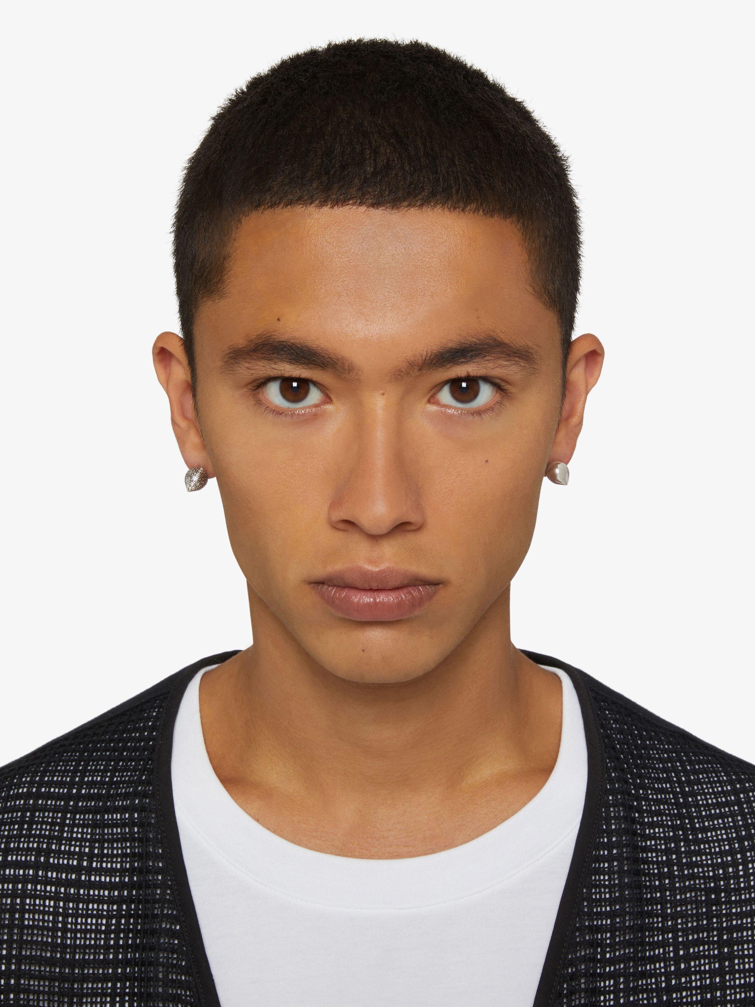 G STUD EARRINGS IN METAL - 3