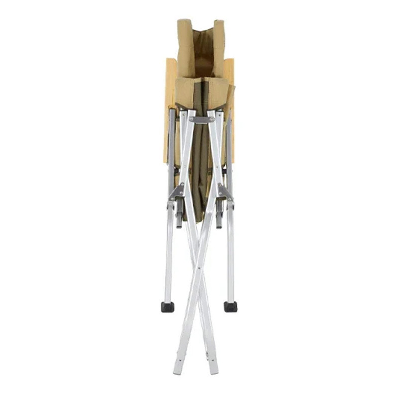 snow peak Low Beach Chair 'Khaki' outlook