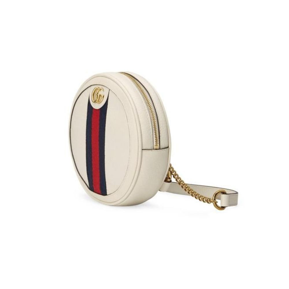 Gucci Women Ophidia Mini Zaino White Leather Backpack - 5