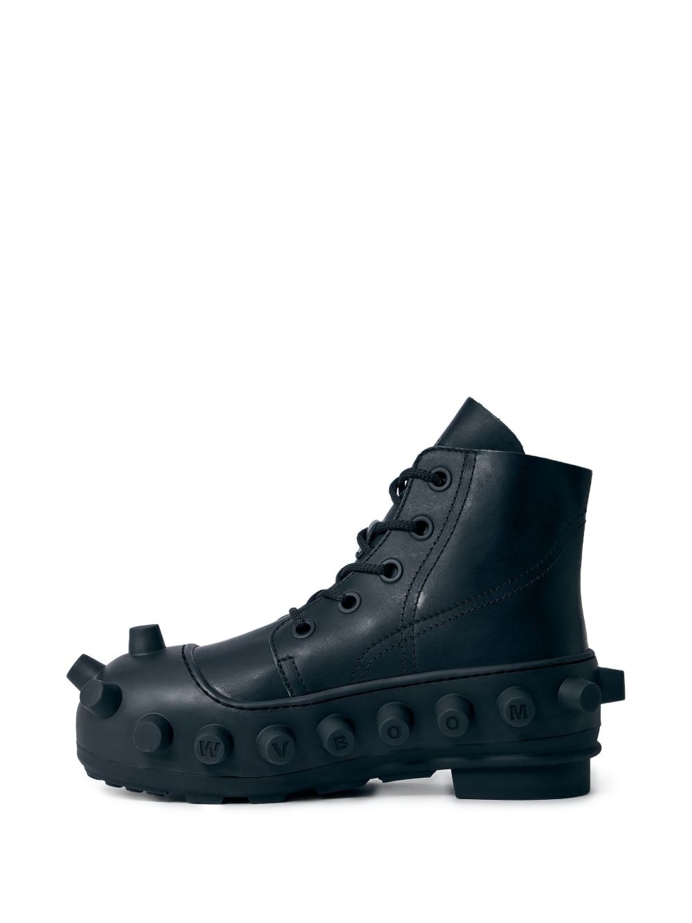 stud-embellished boots - 2