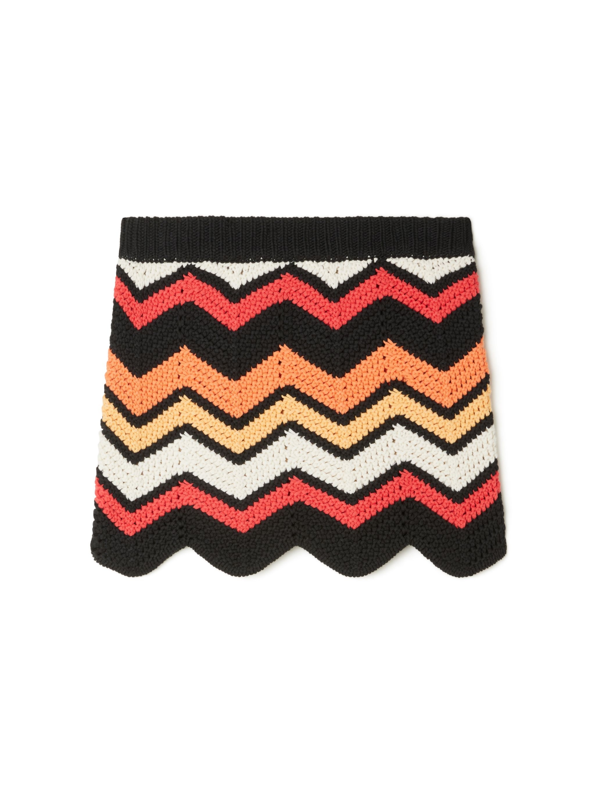 Kaleidoscopic Chevron Skirt - 3